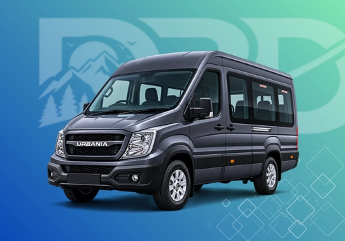 Black Force Urbania premium group van for tours and corporate travel in Northeast India