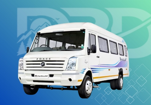 Force Tempo Traveller 12 and 17 seater van for group tours and weddings in Guwahati