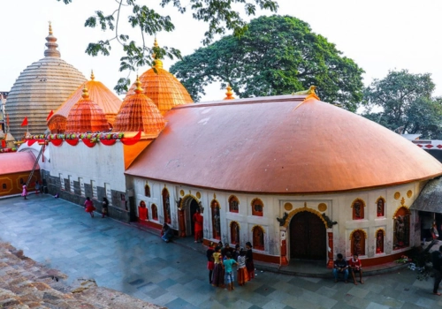Kamakhya Temple domes in Guwahati, Assam